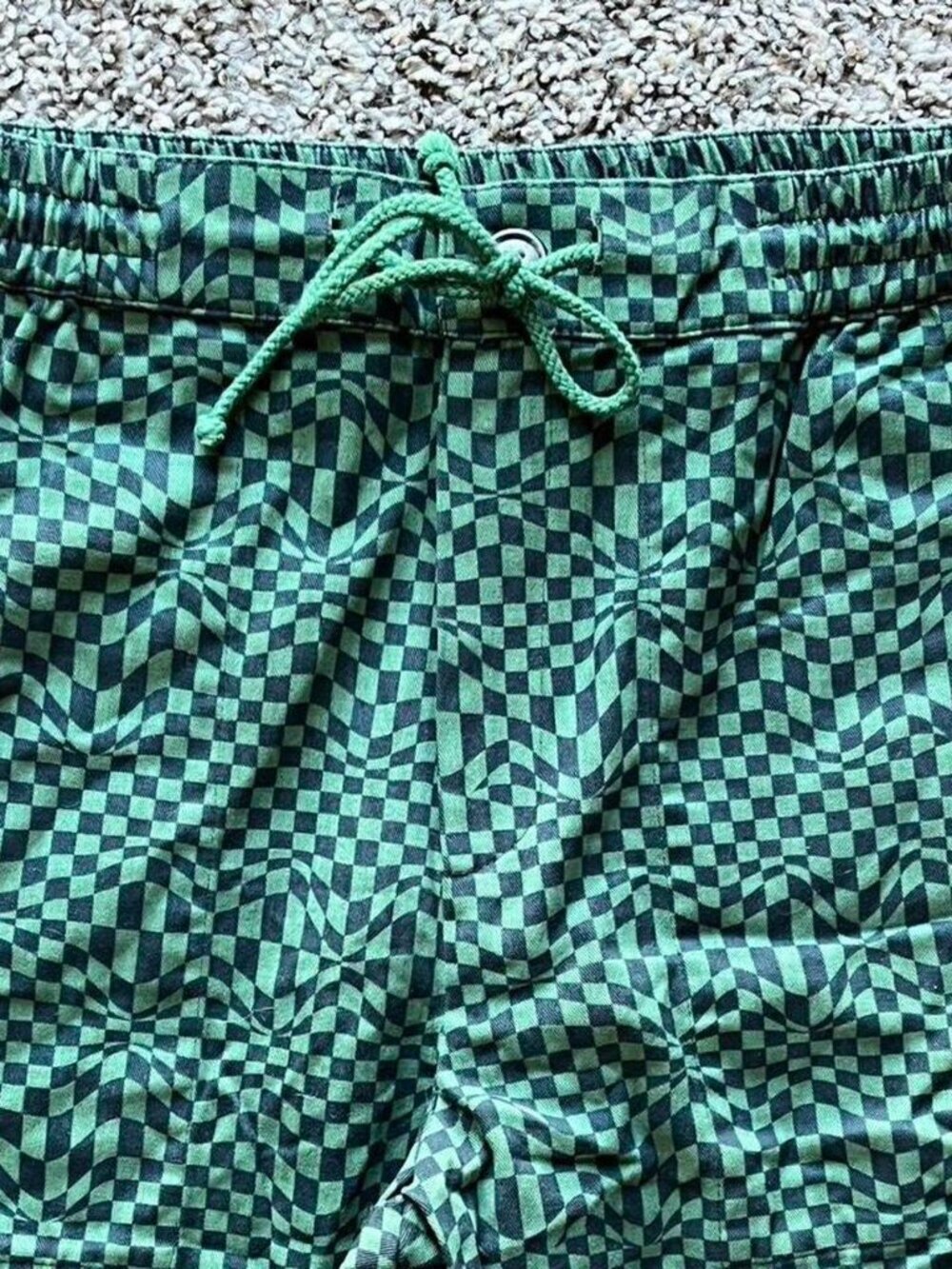 Paloma Wool Retro Green Checkered Trousers Wmn XS Whismy Eclectic Avant Garde